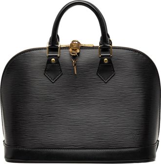 Louis Vuitton Pre-owned Womens Epi Alma Pm - Black Leather - One Size