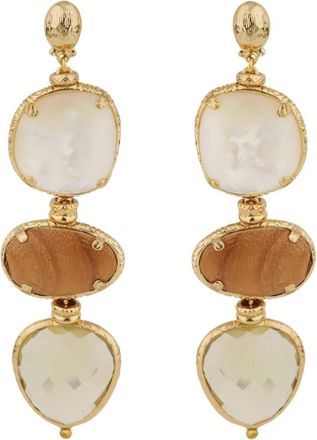 Gas Bijoux Silene 3 Earrings - Dames - Oorbellen - Veelkleurig - ONE Size - Accessoires