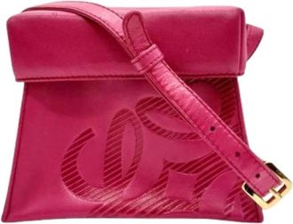 Loewe Pre-owned Cross Body Bags, female, Pink, Size: ONE SIZE Pre-owned Shoulder bag