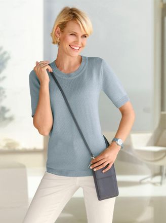 Casual Looks Kurzarmpullover