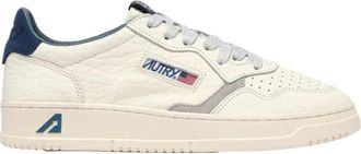 Autry Medalist Lage Sneakers - Heren - Sneakers - Blauw - 45 EU - Katoen - Schoenen