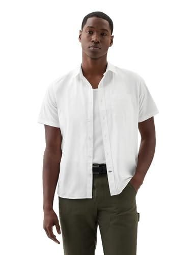 Chemise Homme Gap Bleu Et Blanc à Carreaux - Taille M, 100% Coton, Classique