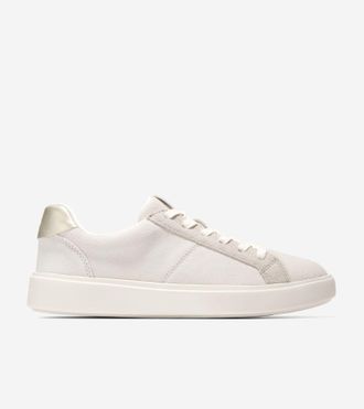 Cole Haan Womens Grand Crosscourt Coaster Sneakers - White Size 6.5