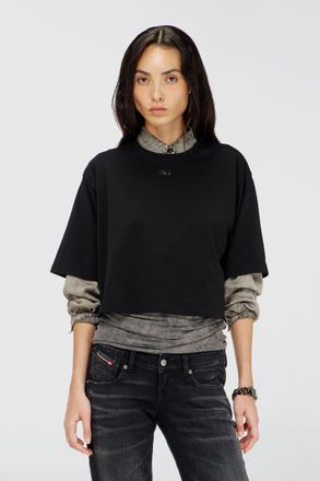 Diesel T-Shirts - Woman - Black