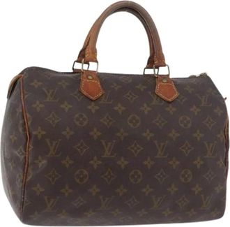 Louis Vuitton Pre-owned Handbags, female, Brown, Size: ONE SIZE Pre-owned Speedy 30 Hand Bag