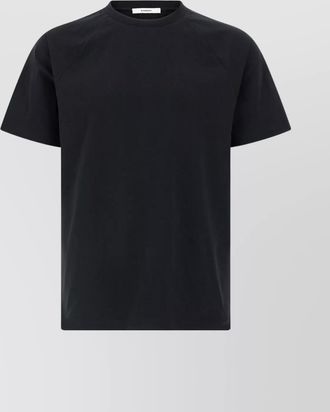 Givenchy cotton satin insert t-shirt