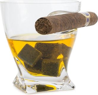 Alice Pazkus Set Of 2 Whisky & Cigar Glass