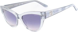 Guess Gray Acetate Womens Sunglasses