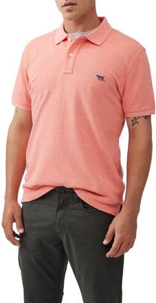 Rodd & Gunn Gunn Piqu&eacute; Sports Fit Cotton Polo in Salmon at Nordstrom, Size Xxx-Large