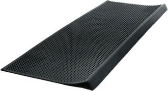 Imports Decor Rubber Stair Tread with Lip - Anti-Slip Pin Surface Step Mat for Indoor Outdoor Stairs, Waterproof & Durable