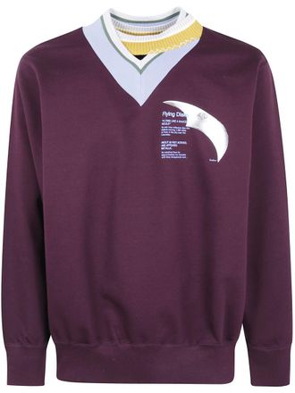 Kolor Cut & Sew 07 V Neck Sweater