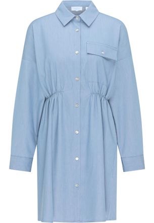 Usha Jurk Dames blauw