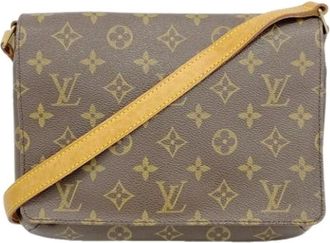 Louis Vuitton Pre-owned Cross Body Bags, female, Brown, Size: ONE SIZE Pre-owned Vintage Shoulder Bag