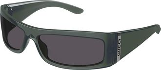 Gucci GG1492S 001 Mens Sunglasses Green Size 64 - Free RX Lenses - Free RX Lenses