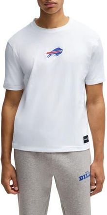 BOSS x NFL Stretch Cotton Graphic T-Shirt in Buffalo Bills - White at Nordstrom Rack, Size Xxx-Large