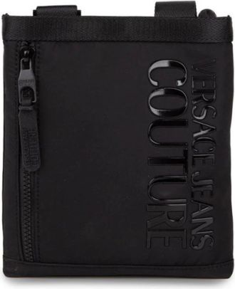 Versace Jeans Couture Tassen - Heren - Schoudertassen - Zwart - ONE Size - Tassen