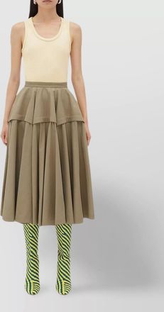 Bottega Veneta a-line skirt