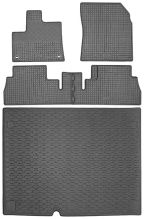 OEM Citro&euml;n Berlingo Iii Van Desde Junio De 2018. Juego De Alfombrillas De Goma Para Coche + Alfombrilla Para Maletero