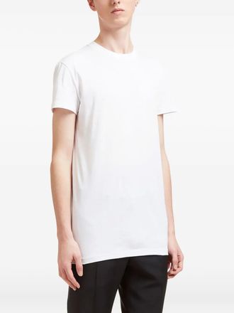 Aiezen crew-neck T-shirt - men - Cotton - S - White