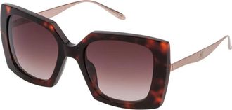 Carolina Herrera Zonnebrillen - Dames - Zonnebrillen - Bruin - 54 MM - Accessoires