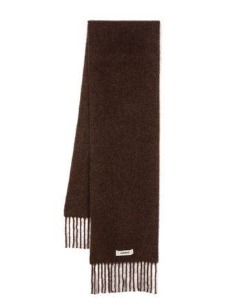 Jacquemus Sciarpa LEcharpe Carro - Marrone