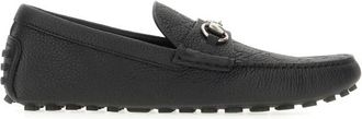 Gucci Schoenen, Heren, Zwart, 42 EU, Leer, Driver Horsebit Loafer