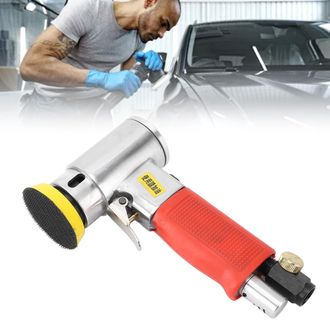 Infinite Mini Lijadora Neum&aacute;tica, Lijadora Orbital Aleatoria De 2/3 Pulgadas, Aire Comprimido De Alta Velocidad, Para Pulir Autom&oacute;viles, Madera, Metal, Abs Y A