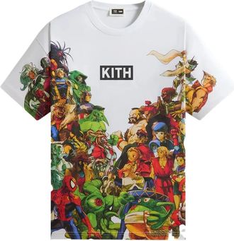 Kith T-shirt met print - Wit