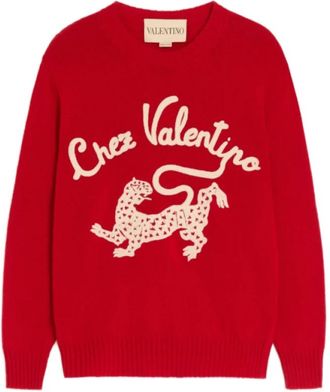 Valentino Mujer, Jerseys, Rojo, Talla: XS