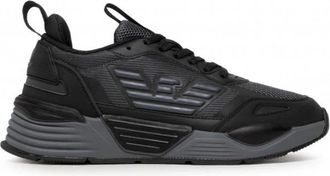 Emporio Armani Sneakers - Heren - Sneakers - Zwart - 38 EU - Leer - Schoenen