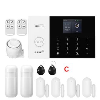 OEM Sistema De Alarma Inal&aacute;mbrico, Compatible Con Hogares Inteligentes, Alertas Multifuncionales, 4g-c, Enchufe Europeo