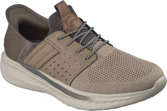 Skechers Mens Slip-Ins Relaxed Fit Slade Royce Ocon Shoes In Taupe
