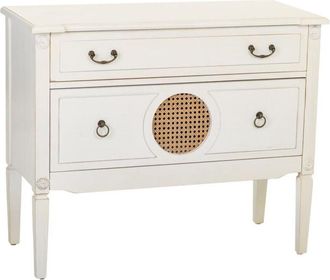 Wanderlust Deco Wanderlust Deco - C&oacute;moda De Madera Blanca 88x38x72