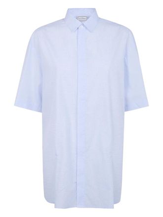 Pierre-Louis Mascia patterned shirt - Blue