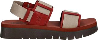 FLY London Mujer, Zapatos, Rojo, Talla: 38 EU
