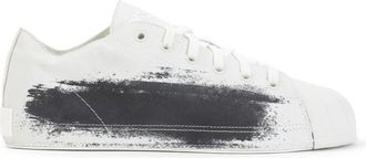 Yohji Yamamoto Nizzastar Lo - Heren - Sneakers - Wit - 39 1/2 EU - Leer - Schoenen