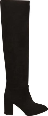 Le Silla Over-knee Laarzen - Dames - Over de knie laarzen - Zwart - 36 1/2 EU - Schoenen