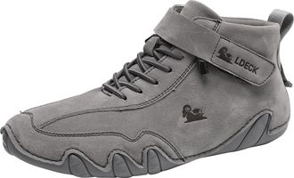 Generic Ultra Comfortable Barefoot Shoes Mens Suede Boots Beck Shoes Lightweight Breathable Outdoor Barefoot Shoes Hiking Shoes Flat Slippers for Hiking and W