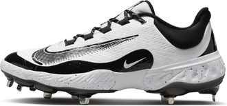 Nike Mens Alpha Huarache Elite 4 Low Baseball Cleats in White | FD2745-110