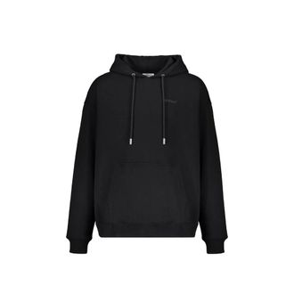 Off-white Black Cotton Mens Sweatshirt