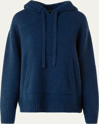 Akris Cashmere Knit Oversized Hooded Sweater