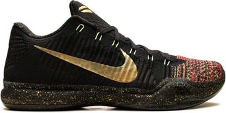 Nike Kobe 10 Elite Low Xmas sneakers - unisex - Polyester/Polyester/Rubber - 12 - Black