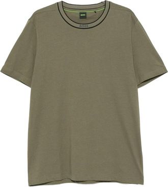 HUGO BOSS Logo-print Crew-neck T-shirt