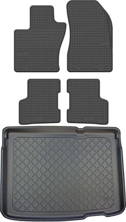 OEM Jeep Renegade Suv Desde Septiembre De 2014. Juego De Alfombrillas De Goma Para Coche Y Alfombrilla Para Maletero