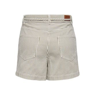 Only Gestreepte short met riem