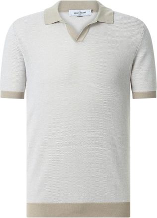 Gran Sasso Polo Shirts - Heren - Polos - Beige - L - Katoen - Tops