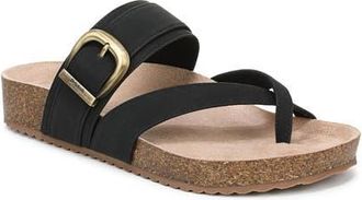 Dr. Scholls Livia Slide Sandal in Black at Nordstrom, Size 7.5