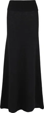 Cortana Rokken, Dames, Zwart, L, Wol, Erika Skirt