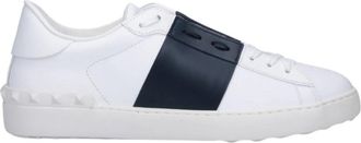 Valentino Open Lage Sneaker - Heren - Sneakers - Wit - 45 EU - Leer - Schoenen