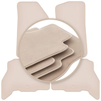 OEM Alfombrillas Beige Premium Para Jeep Wrangler Jl4xe 5 Puertas 2021-2023